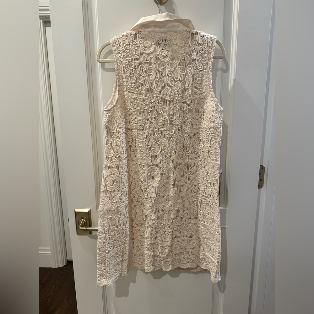 Tuckernuck Cream Lace Top - Picture 6 of 8